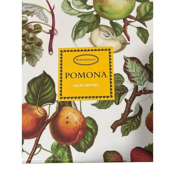 Portmeirion Pomona Salad Servers & Meat Fork Set In Gift Boxes NEW - Picture 12 of 12